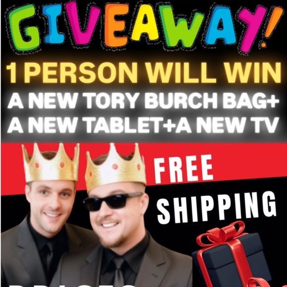 Accessories - 🚨MEGA PRIZE PACKAGE NEW TORY BURCH BAG+NEW TABLET+NEW SMART TV GIVVY OR JEWELRY
